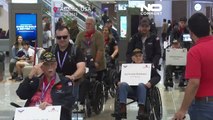 Decenas de veteranos de guerra viajan a Normandía con motivo de la conmemoración del Día D