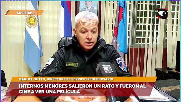 Manuel Dutto, director del Servicio Penitenciario Provincial, habló acerca de la salida al cine de los menores internos y destacó, la implicancia que tiene esta actividad en el marco de la inserción a la sociedad