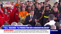 Emmanuel Macron sur la lutte contre les feux de forêts: 