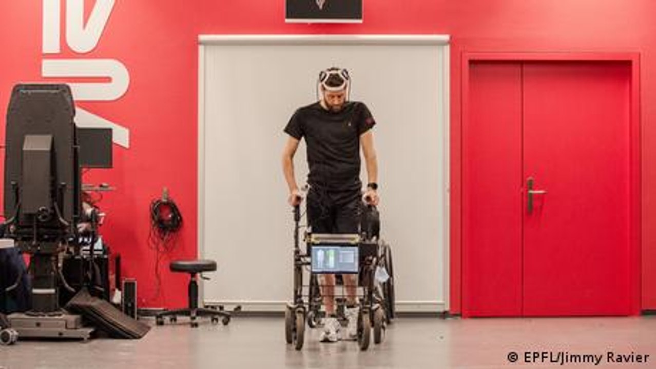 Brain-Computer-Interface lässt Gelähmten wieder gehen