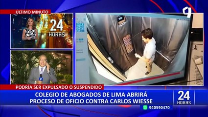 Fiscalía apela decisión de comparecencia con restricciones para Carlos Wiesse