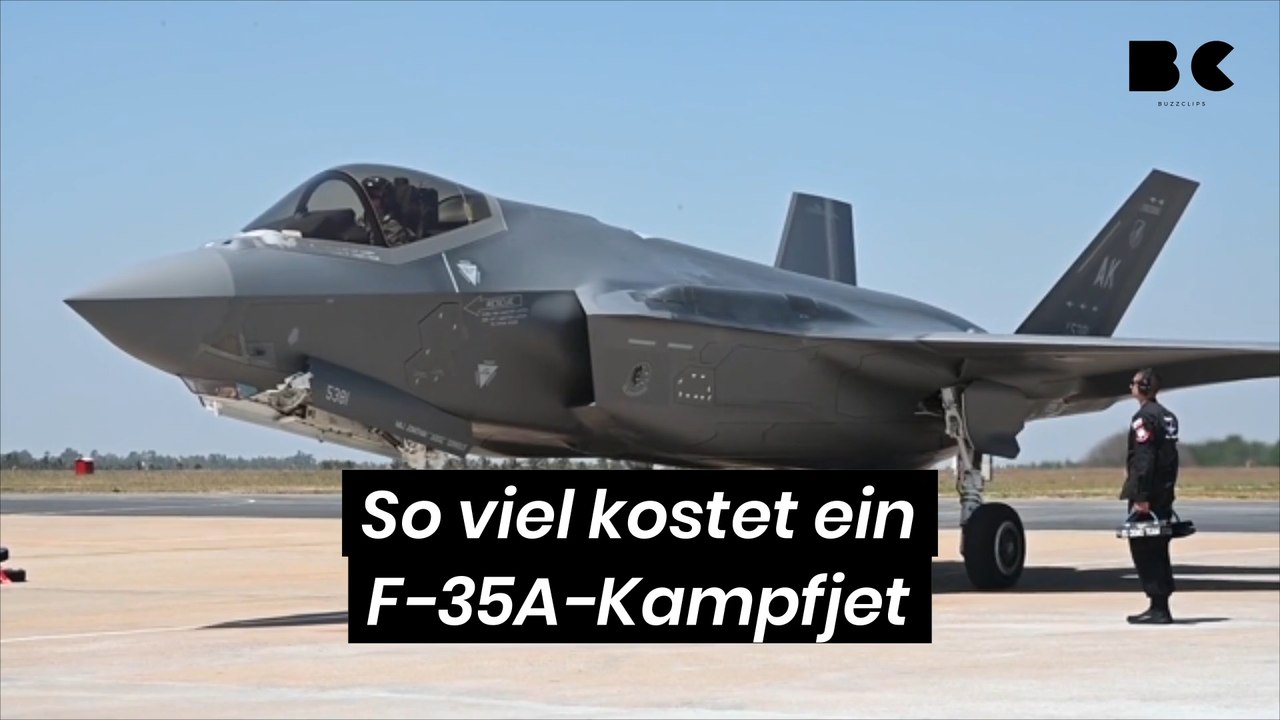 So viel kostet ein f-35a-kampfjet