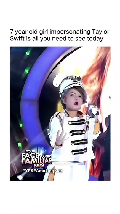 7 year old girl impersonating Taylor swift is all you need to see today