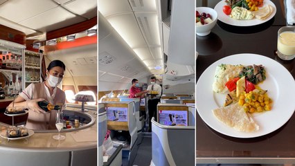 What It's Like to Fly Emirates Business Class