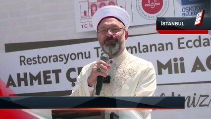 Diyanet İşleri Başkanı Erbaş: Camilerimiz çocuklarımızın okulu
