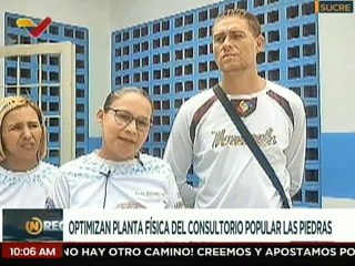 Optimizan infraestructura del Consultorio Médico Popular "Las Piedras" en el estado Sucre