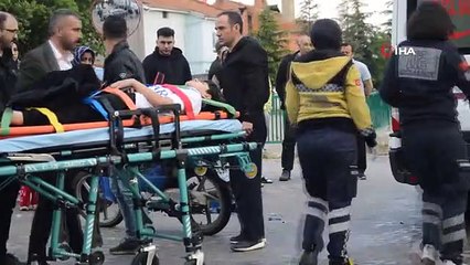 Tavşanlı'da otomobil ile motosiklet çarpıştı: 1 yaralı
