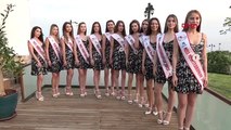 12 candidates du concours de beauté Miss Méditerranée se préparent pour la dernière journée