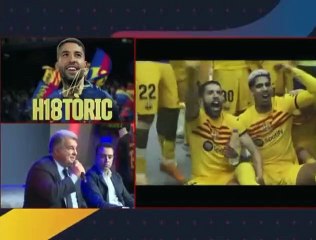 Laporta rompe a llorar en el acto de despedida de Jordi Alba / REDES