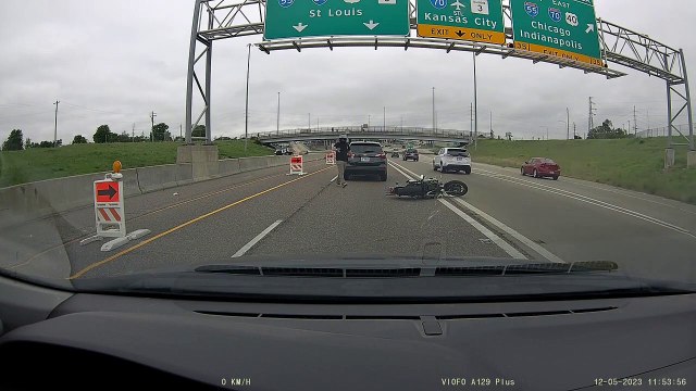 Excès de vitesse motocycliste fusionne dernière minute