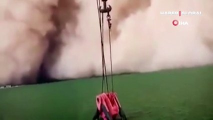 Mısır'ı kum fırtınası vurdu! Ölü ve yaralılar var