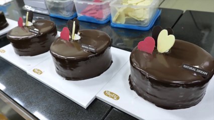 How Kirish Cake is Made - Korean Dessert