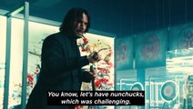 Watch Keanu Reeves Throw Down His Nunchucks In Frustration During Grueling 'John Wick' Action Scene