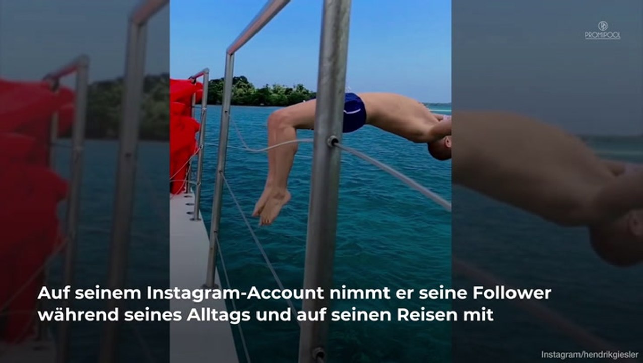 Hendrik Giesler ehrlich: „Nicht alles Glitz und Glamour“