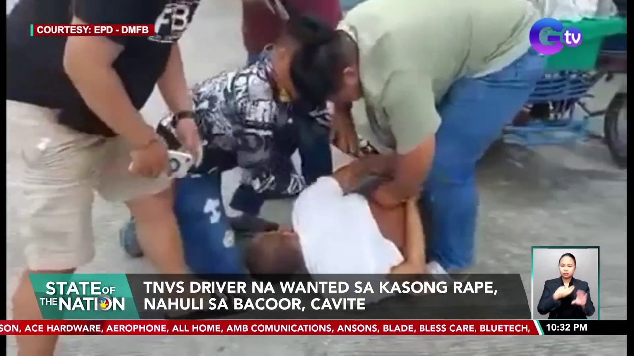 TNVS driver na wanted sa kasong rape, nahuli sa Bacoor, Cavite | SONA