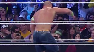 This WrestleMania moment probably still haunts John Cena's dreams. #Short