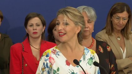 Yolanda Díaz: "Habrá acuerdos sin duda"