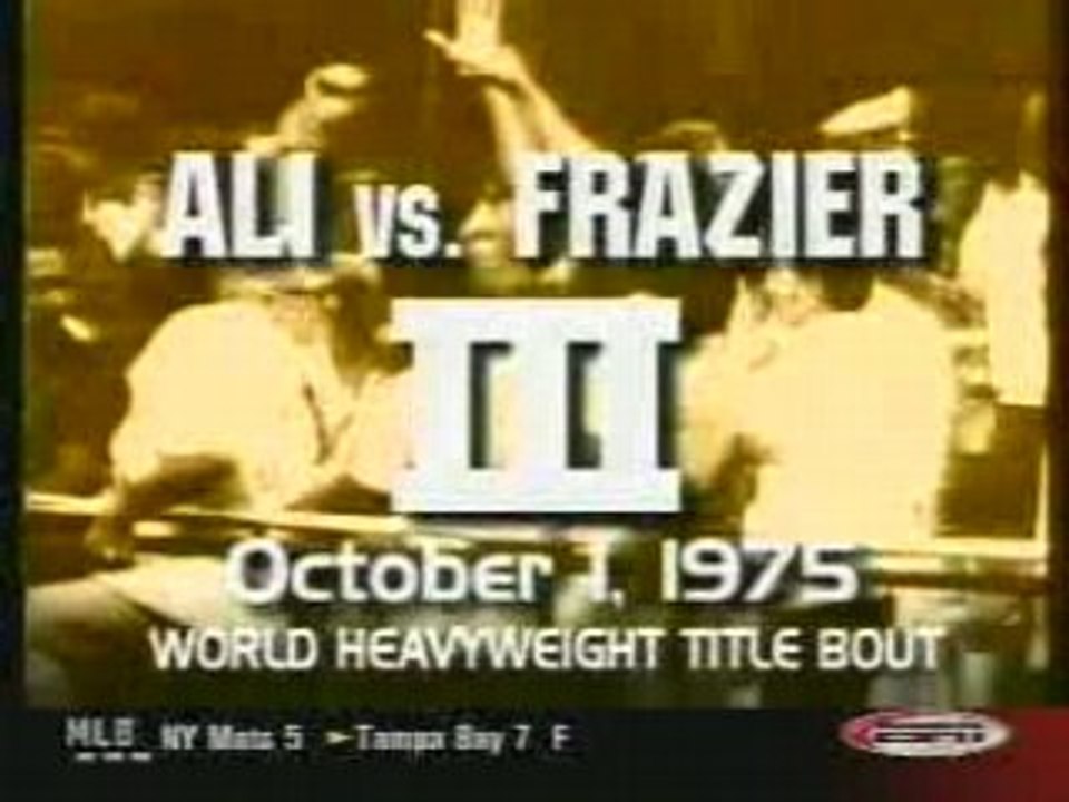 Boxing - Muhammed Ali vs Joe Frazier