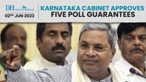 What are the five poll guarantees approved by Karnataka Cabinet?