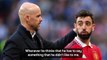 Fernandes opens up on individual meetings with United manager Ten Hag