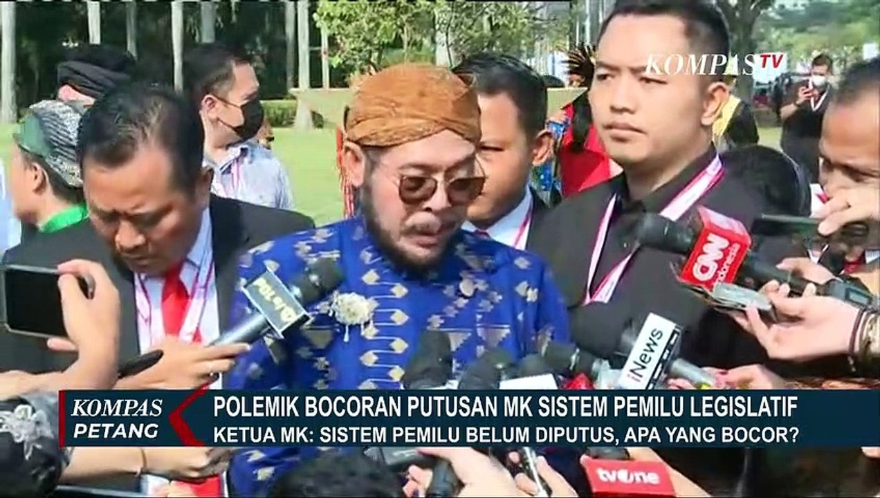 Soal Polemik Bocoran Putusan Pemilu  Ketua MK: Baru Serahkan Kesimpulan, Belum Rapat Permusyawaratan