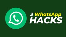 3 WhatsApp HACKS (Tips & Tricks)