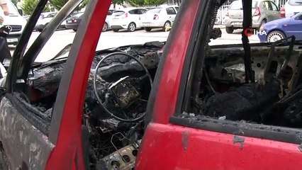 Le conducteur, dont le véhicule s'est transformé en boule de feu, lui a sauvé la vie de justesse