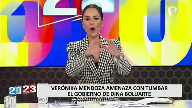 Mávila Huertas: Verónika Mendoza guardó silencio ante casos de corrupción que involucran a Castillo