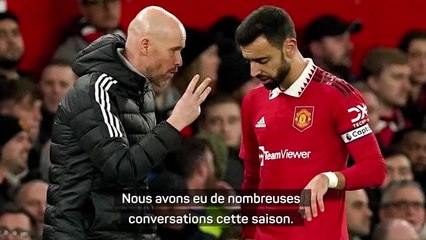 Finale - Fernandes : "Erik ten Hag vous protège mais attend quelque chose en retour"