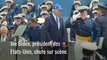 Joe Biden chute sur scène lors dune cérémonie militaire aux EtatsUnis