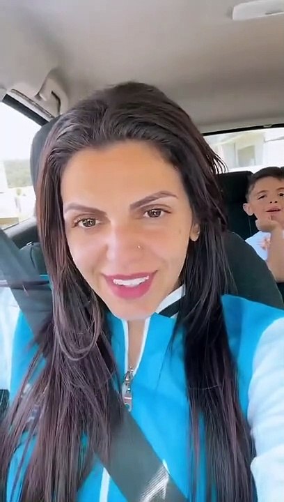 Tatiana Boa Nova com o filho Lourenço