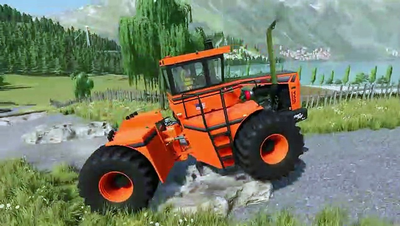 Farming Simulator 22 110 - COLORED BIG BUD vs JOHN DEERE TRACTORS DEATH RUN
