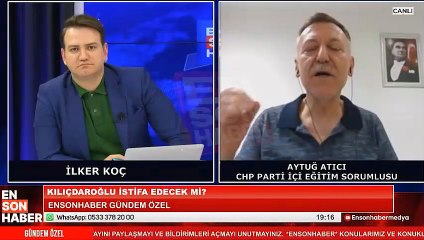 Aytuğ Atıcı: İstifa etmek acil olağan üstü kurultay demektir