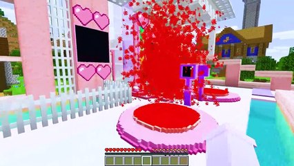 Using a LOVE TESTER in Minecraft!