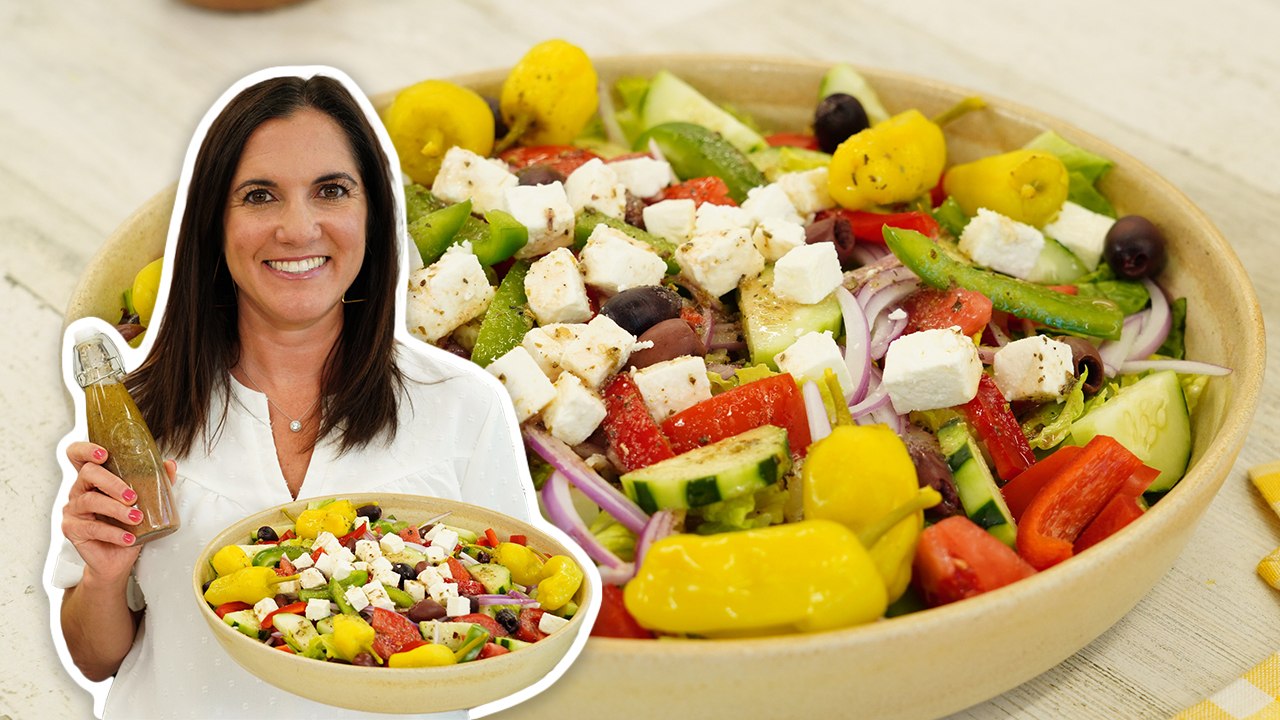 How to Make Greek Salad and Dressing