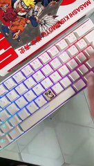 Jiraya au posca sur custom keyboard 