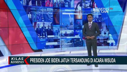 Download Video: Momen Presiden Amerika Serikat, Joe Biden Jatuh Tersandung di Acara Wisuda