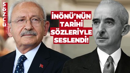 Berk Esen CHP’ye İsmet İnönü’nün Tarihi Sözleriyle Seslendi!