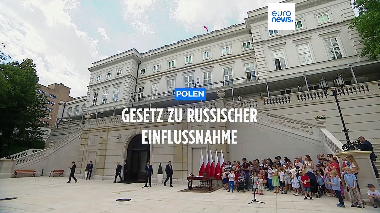 Gesetz zu russischer Einflussnahme: Polnischer Präsident Duda rudert zurück