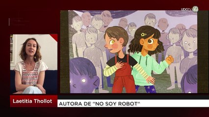 Laetitia Thollot nos presenta su libro "No soy robot"