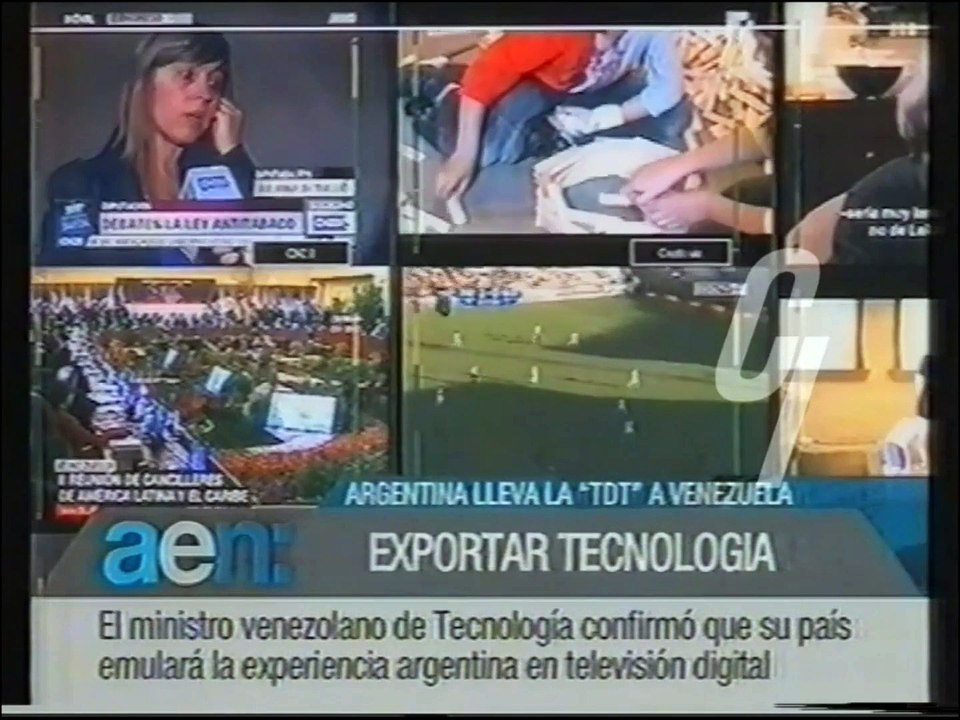 Canal 9 (Bahía Blanca) - Argentina en Noticias + Tanda Publicitaria - 13/03/2012