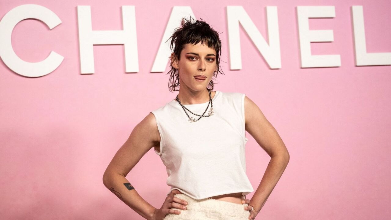 Kristen Stewart’s Tweed Skirt Suit With Socks and Heels is Giving Cher Horowitz