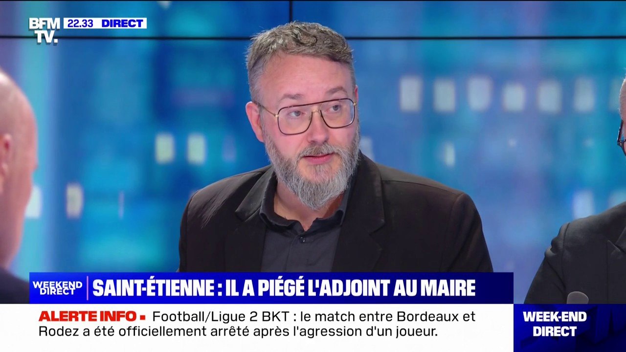 Chantage à la mairie de Saint-Etienne: "C'est moi qui ai contacté l'escort boy via un site gay", raconte Gilles Rossary-Lenglet