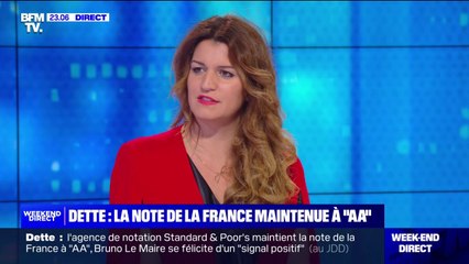 Note de la France maintenue à "AA": "On ne peut que se réjouir de cette décision", affirme Marlène Schiappa