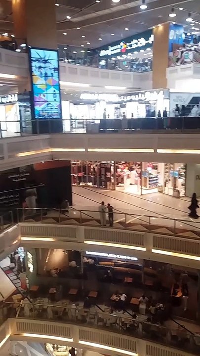 Clock Tower Inside - Shopping Mall - Saudi Arabia