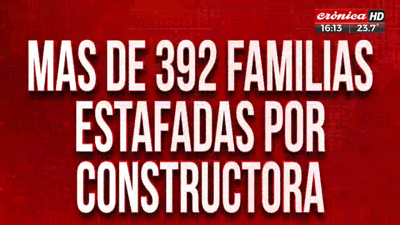 Alrededor de 392 familias fueron estafadas en la compra de una propiedad