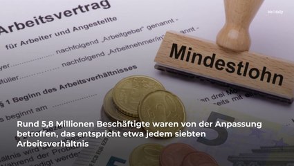 Millionen Jobs betroffen: Diese Branchen profitieren von der Mindestlohnerhöhung