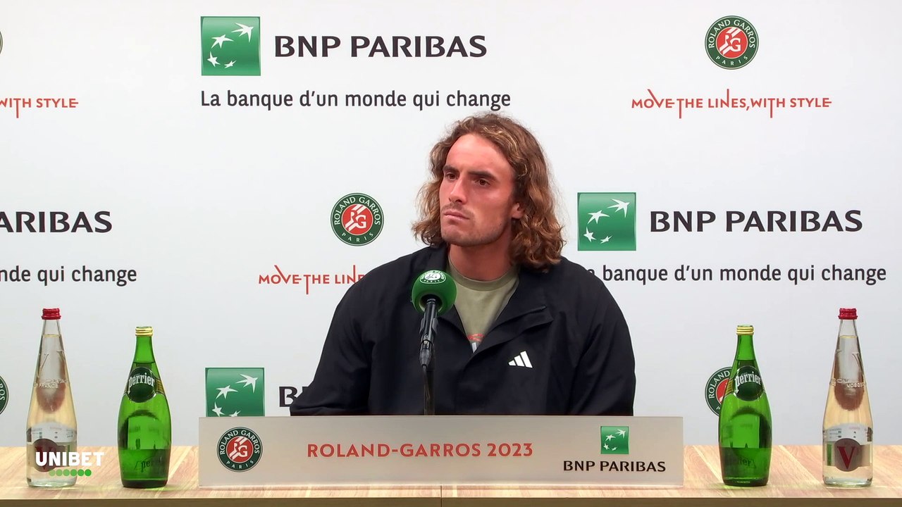 Roland-Garros 2023 - Stefanos Tsitsipas : "Novak Djokovic hasn't played incredible tennis this week"