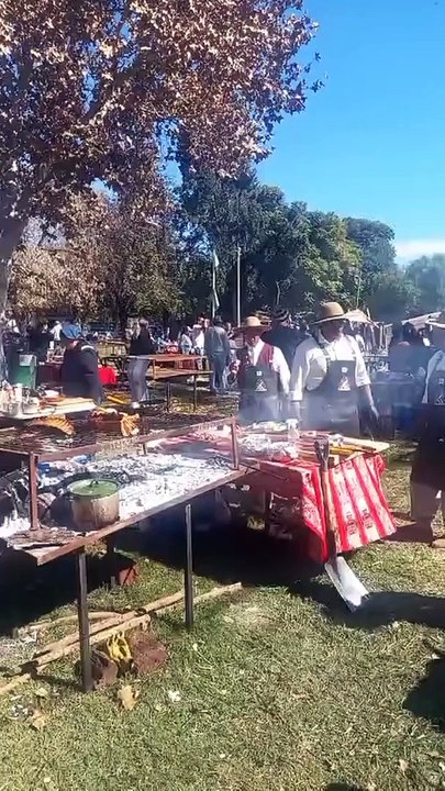 El concurso de asadores en ArgenCarne arrancó a puro sabor