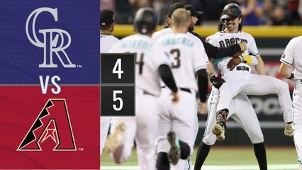 Resumen Rockies de Colorado vs Diamondbacks de Arizona | MLB 01-06-2023